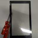 Front Outer Lens LCD Touch Screen Digitizer Replacement Part (NO LCD Screen) with Opening Tool for Nintendo Switch NS 2017