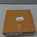 Wooden Napkin Holder with Handles, Square Storage Box, 7.5 x 7.5 x 2.75 inches, Brown