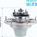 Mower Spindle Assembly TCA24881, TCA51058 Replace for John Deere 72" Decks 777,797,997, 1400 and 1500 Series & Z-Trak, 1420, 1435, 1445, 1545, 1565, 1600