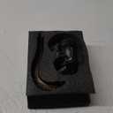 Solar Snake Garden Statue,11.22 Inch Snake for Yard Lawn Garden Patio Scary Decorations,Indoor Haunted House Prop and Christmas Home Party Decor (Brass Color)