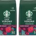 Starbucks Ground Coffee,Dark Roast Hot or Iced Coffee,Caff Verona,28 oz, BBD: 29 Mar/2026 (Pack of 2)