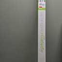 Kenney KNM85982 Cersei Clear Geometric End Premium Decorative Window Curtain Rod, 36-66" Adjustable Length, Champagne Finish, 1" Diameter Steel Tube