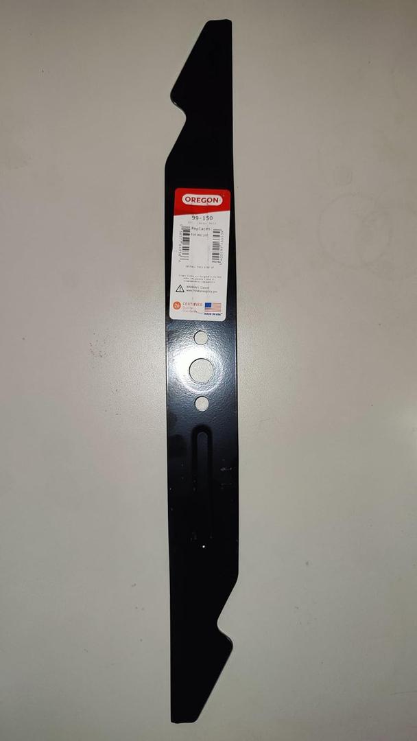 Oregon Blade Compatible with EGO Power+ AB2100 21-Inch Lawn Mower Blade for 56V Models LM2101/LM2100/LM2102SP/LM2100SP/LM2142SP - 3-in-1 Mower Blade for Mulching, Bagging & Side Discharge Made in USA