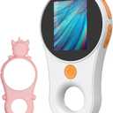 Digital Microscope Handheld 2.0 inch IPS Color Screen,Portable Digital Magnifying Glass 500x,Marco Microscopes,uilt-in 8LED Lights,USB Compatible with PC Windows, Mac OS (Pearl White)