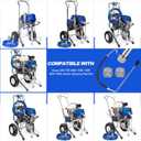 2026 New Stainless Steel Suction Hose and Reflux Line Sets,Complimentary 2 Filter,Compatible With Graco 695 795 3900 1095 1595 5900 7900 Airless Spraying Machine,Airless Paint Sprayer Accessories