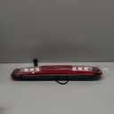 Tresound For 2007-2013 Chevy Chevrolet Silverado/GMC Sierra 1500 2500HD 3500HD 3D LED Bar 3rd Third Tail Brake Light Rear Cargo Lamp High Mount Stop light Electroplating Housing (Red)