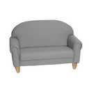 Children's Factory As We Grow Sofa, Gray, CF805-314, Playroom Couch, Daycare Furniture, Kids Seating for Classroom, Flexible Seating for Elementary, 36 inches x 18.5 inches x 24 inches