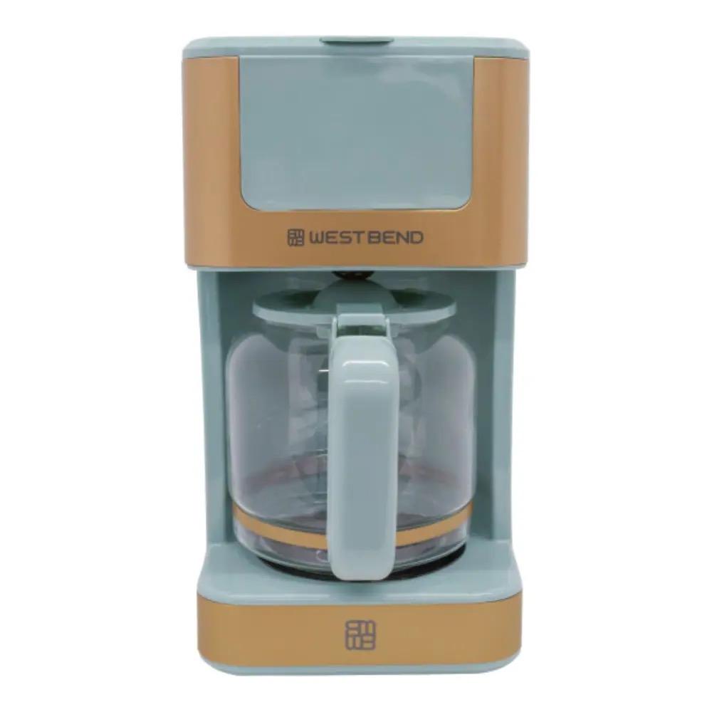 West Bend Timeless 12 Cup Coffee Maker - Blue/Gold
