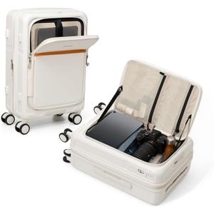 ROAMING 20 Inch Carry On Luggage Expandable Hard Shell Top Opening Luggage