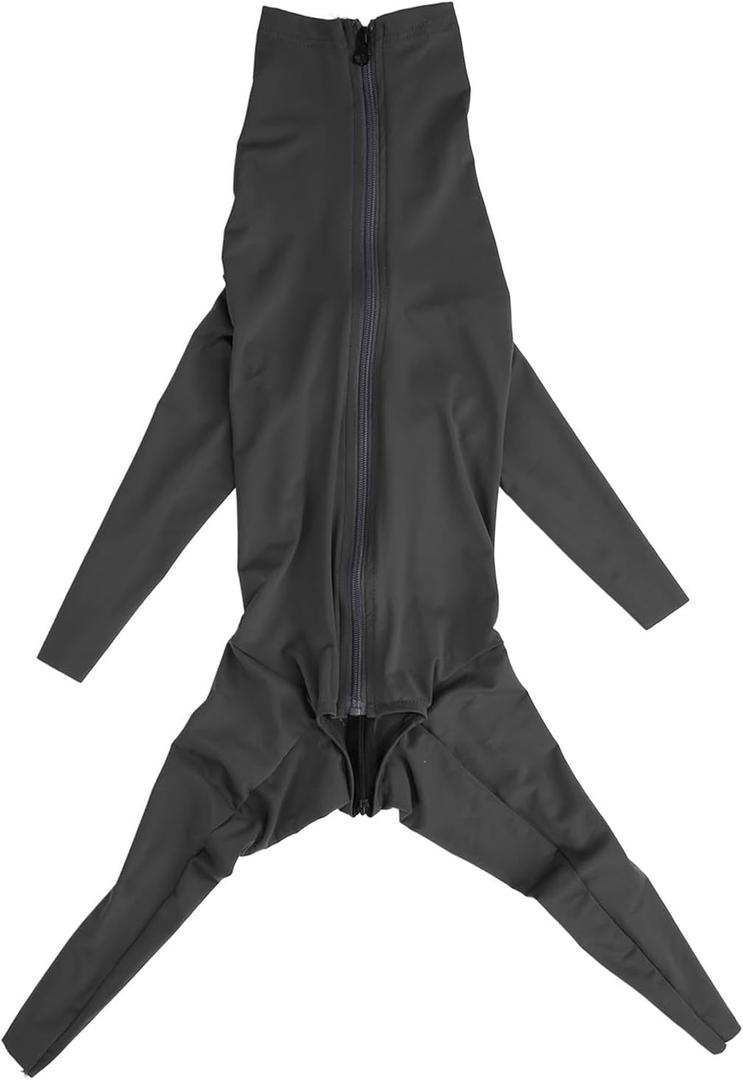 Dog Bodysuit, Breathable Elastic Prevent Shedding Pet Clothes, Shedding Bodysuit for Dogs Full Coverage Jumpsuit Elastic Prevent Shedding Dog Bodysuit for Post Operative Pets Bodysuit Sport Shirt(L)