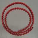 5FT Power Twist V Belt 1/2-Inch x 5 Feet A Type, Adjustable Link Drive V-Belt Perfect for Wood Lathes, Table Saws, Bandsaws, Benchtop Drill Press and Agricultural Machinery Repairs (Red)