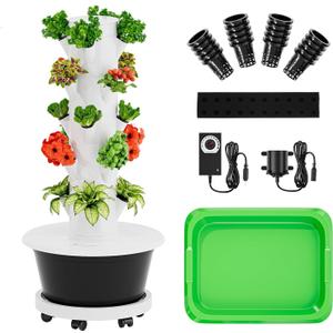 SPECILITE Hydroponics Growing System Kit, Hydroponic Tower, 5 Tiers 20 Pods