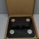 Scale for Body Weight, Digital Smart Bathroom Weight Scale with BMI, Body Fat, Muscle Mass, Accurate 20 Body Composition Scale, 10.2" Compact Platform with APP, 400lb, Black