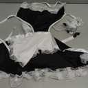 Sexy Maid Outfit Women Maid Costume Cosplay Role Play Dress Lingerie Sets Perfect for Cosplay Roleplay and Fantasy Size S