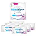 WaterWipes Sensitive Whole Body Cleansing Wipes, 99.9% Purified Water, XL Textured Wipes, Incontinence Care, Fragrance Free, 180 Count