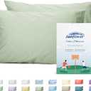 Sunflower Queen Pillowcases Set of 2, 100% Cotton Queen Size Pillow Cases 2, 2030 inches Swamp, Soft and Breathable