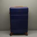 Luggage Sets 5 Piece with Spinner Wheels, Lightweight Hardshell Suitcases Set with Lock for Men and Women, Carry on Luggage Travel Set with Durable ABS Hard Case (DarkBlue)