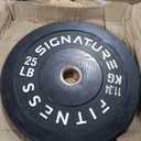 2-Inch Olympic Bumper Plates, Perfect Weight Plates for Weightlifting and Strength Training, Multiple Weights 
