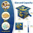 COTOPHER 36 Pack Mini Graduation Cap Gift Boxes, Class of 2026 Graduation Candy Boxes with Tassel, Small Treat Chocolate Box Centerpieces for Tables Party Decorations Graduate Favors Supplies