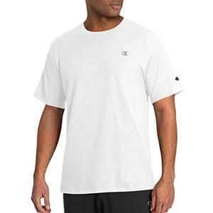 Champion Men's Classic Everyday Soft, Comfortable T-Shirt (Regular or Big & Tall) (Size L)