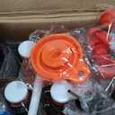 8-Pack 8.5oz Flip Top Glass Bottles, Swing Top Beer Brewing Bottle for Fermentation, Kombucha, Kefir, Vanilla Extract, Coquito, Juice, Soda, Tea - Airtight Stopper Cap Lid, Bonus 2 Bottle Pourers