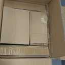 Gibson Home Oslo 16 Piece Porcelain Dinnerware Set, White w/Black Rim Rim, Service for 4 (16pcs)