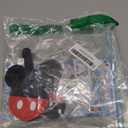 Disney Minnie Mouse and Mickey Mouse Luggage Tag PVC 2-Piece Set - Bundle Mickey and Minnie-Shaped Suitcase Tags Plus Stickers | Disney Travel Set