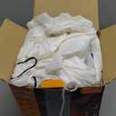 12FT Giant Halloween Inflatables Ghost with 3-Colored Flame Rotation LED Lights, Huge Spooky Halloween Decoration Outdoor Large Halloween Blow Up Yard Decorations Tall Blow-ups for Lawn Party (1PCS)