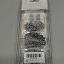 KAKEI 6 Inch Chainsaw Bar& Chain Combo 1/4" LP Pitch, .043" Gauge, 37 Drive Links (3 Chains+ 1 Bar)