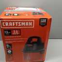 CRAFTSMAN CMXEVBE17250 2.5 Gallon 2.5 Peak HP Wet Dry Vac, Portable Shop Vacuum Wet and Dry with Filter Bag, Hose and Attachments for Cleaning in the Home