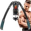 EAST MOUNT Twister Arm Exerciser - Adjustable 22-440lbs Hydraulic Power, Home Chest Expander, Shoulder Muscle Training Fitness Equipment, Arm Enhanced Exercise Strengthener. (Green)