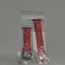 Genuine Leather Strap Compatible With Apple Watch Band 38mm 40mm 41mm 42mm 44mm 45mm 46mm 49mm Women Men, Crocodile Embossed Bands Wristbands Replacement for iWatch Series 10 9 8 7 6 SE 5 4 3 2 1 Ultra (Red-Black Buckle)