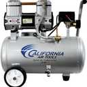 California Air Tools CAT-4710W 1.0 HP Quiet and Oil-Free Air Compressor with Wheels, 4.7 Gallon Steel Tank, 75 dBA Noise Level, Lightweight