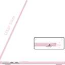 B BELK Compatible with MacBook Air 15 inch Case 2026 2025 2024 2023 M5 M4 M3 M2 A3448 A3241 A3114 A2941 Liquid Retina Display, Plastic Laptop Hard Shell Case+Keyboard Cover+Screen Protector, Baby Pink