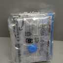 Amazon Basics Vacuum Storage Bags for Clothes, Compression Space Saving Storage Bags with Hand Pump, Reusable, Heavy-Duty Seal Protection, Multiple Sizes, White, 15-Pack