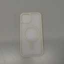 SUPFINE Magnetic for iPhone 15 Case (Compatible with MagSafe) (Military Grade Drop Protection) Slim Translucent Matte Shockproof with Anti-Fingerprint Phone Case, Antique White