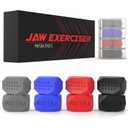 Mayena Jaw Exerciser for Men & Women | 4 Resistance Levels (8pcs) Silicone Jawline Exerciser Set | Powerful Jaw Trainer & Jawline Shaper for All Level Users | Slims, Tones & Defines the Face