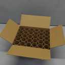 30 Pack Craft Rolls - Thick Cardboard Tubes for Crafts - Round Tubes - Cardboard Tubes For Crafts - Craft Tubes - Craft Round Tubes - Paper Tube for Crafts - 1.57 x 3.9 inches - Brown