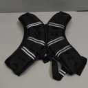 Weighted Vest for Women & Men with Reflective Stripe and Adjustable Buckle, Comfortable & Durable Rucking Vest for Walking, Running & Strength Training (10 lb, Black)