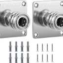 PWACCS Pressure Washer Foam Cannon Holder, 1/4" Quick Connect Automatic Foam Cannon Mount, Stainless Steel Pressure Washer Nozzle Tip Holder, Pressure Washer Accessories Storage Rack 2 Pack
