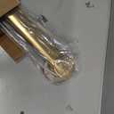 Moen YG0324BG Flara 24-Inch Designer Grab Bar, Brushed Gold