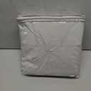 Nestl Light Grey Duvet Cover Full Size - Soft Double Brushed Duvet Set with Button Closure & Corner Ties, 3 Piece Luxurious Pinch Pleated Duvet Cover Set 80x90 Inches with 2 Pillow Shams