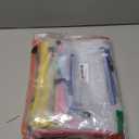 32pcs Mesh Zipper Pouch Bags, 8 Sizes, 8 Colors Zipper Pouches for Organizing, Board Game Storage, Travel, School Office