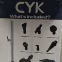 CYK Steam Mops for Floor Cleaning, 12 in 1 Handheld Steam Cleaner for Home, Floor Steamer for Hardwood Floors and Tile