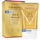 Neck Firming Cream with Roller, Neck Cream for Tightening and Firming with Retinol, Collagen & Niacinamide to Reduce Wrinkles, Tighten Sagging Skin & Lift Jawline