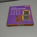 1-4 Players Shut The Box Dice Game, Traditional Wooden Pub Bar Board Game, Family Classics Tabletop Version Games for Classroom, Party, or Pub