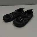 FEETCITY Kids Barefoot Shoes Boys Girls Sneakers Toddler Walking Shoes Kids Hiking Shoe Lightweight Outdoor Tennis Shoe (1 Big Kid, Black)