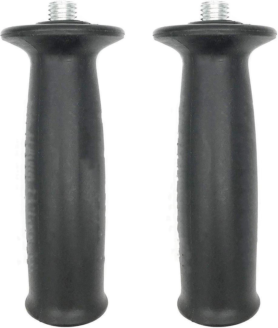 XMHF 12mm Dia Thread Plastic Angle Grinder Sander Handle Tool Black 2Pcs