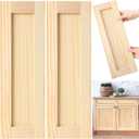 Cinnvoice 2 Pcs 17.5'' Wx6'' H Unfinished Kitchen Drawer Front Replacement