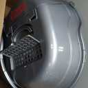 Natures Miracle Hooded Flip Top Litter Box for Cats, With Built-In Odor Control Charcoal Filter (Silver/Grey)